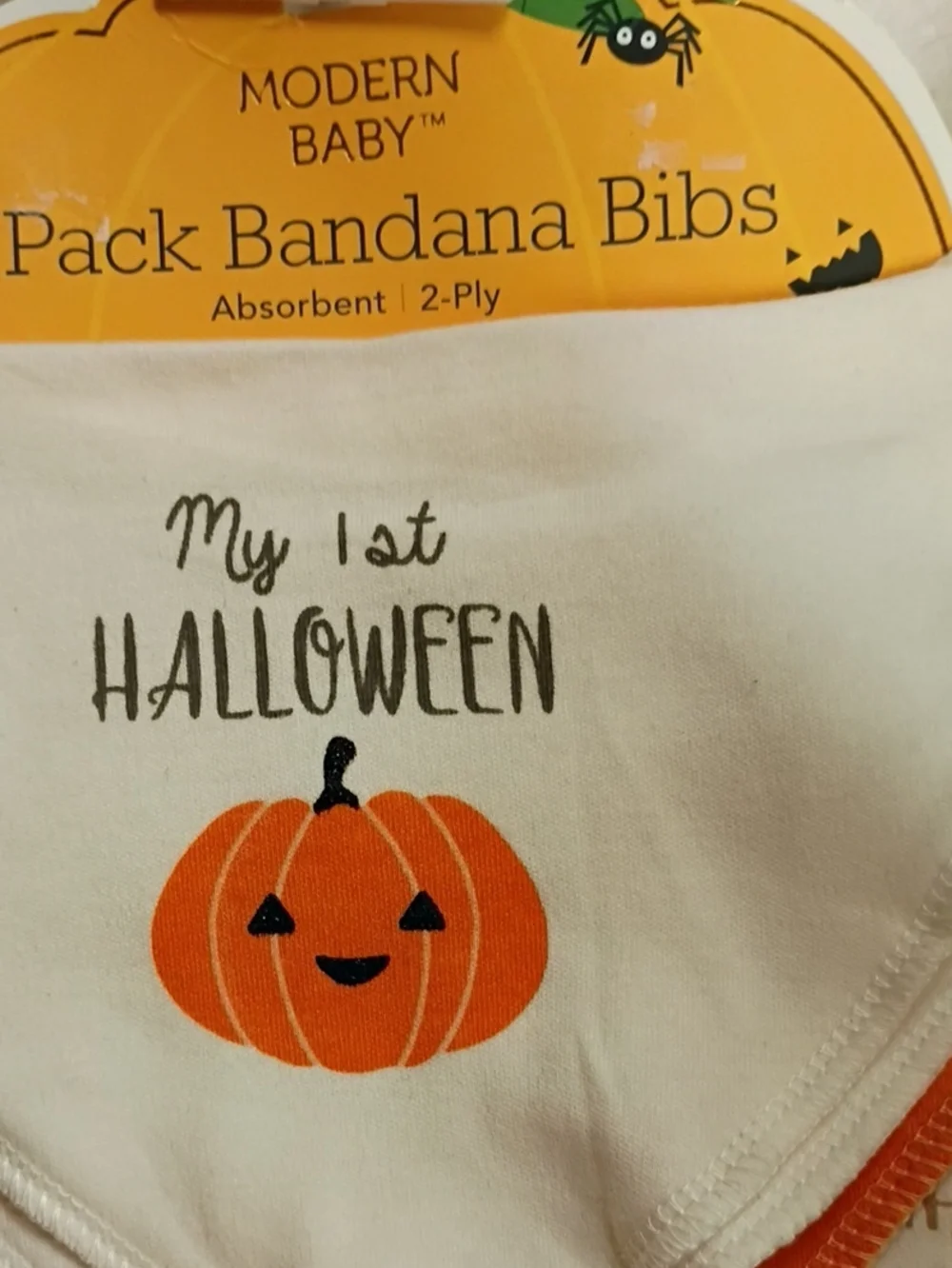 Modern Baby Bandana Bibs - Halloween Eight Pack